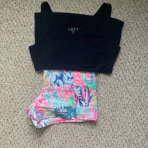 Lilly Pulitzer multi pattern shorts